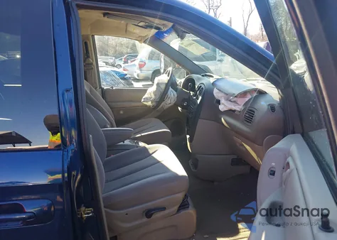 2002 Dodge Grand Caravan Ex из США, поврежденный, VIN 2B8GP74L32R650310